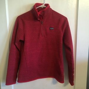 Red Patagonia Better Sweater size small